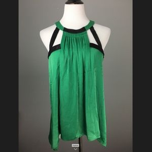 BCBGMaxAzria Green Tank Top
